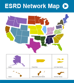 ESRD Network Map